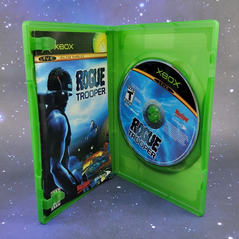 Rogue Trooper Microsoft Xbox 2006 CIB Complete Original Case Manual Eidos NTSC